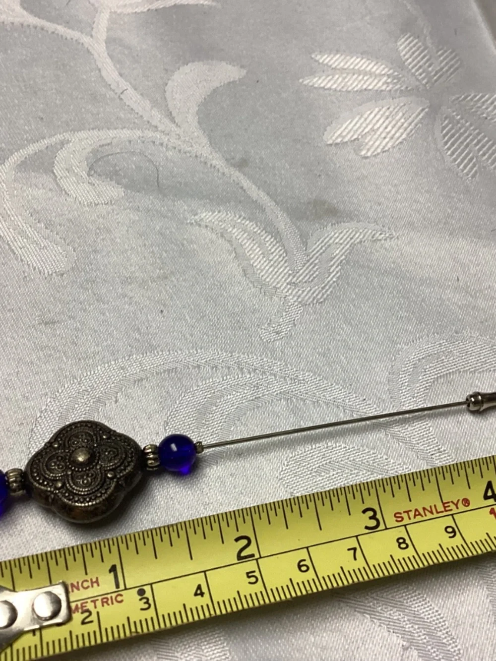 STICK PIN.  BROOCH. LOT HAT PIN. UNIQUE 3 TOTAL